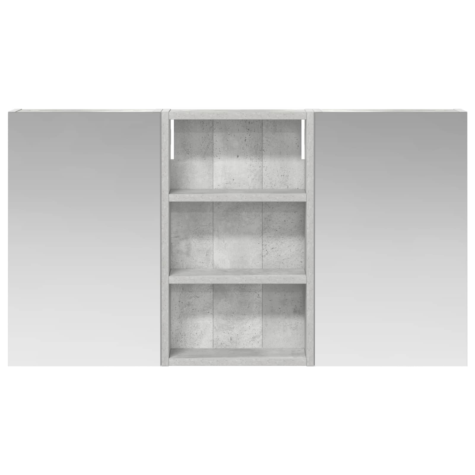 Σετ Ντουλαπιών Μπάνιου με ράφι με πόρτα 3 pcs 90 x 10,5 x 50 εκ - Pakobazaar