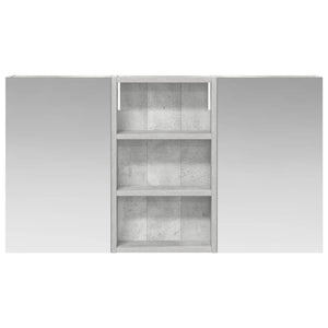 Σετ Ντουλαπιών Μπάνιου με ράφι με πόρτα 3 pcs 90 x 10,5 x 50 εκ - Pakobazaar