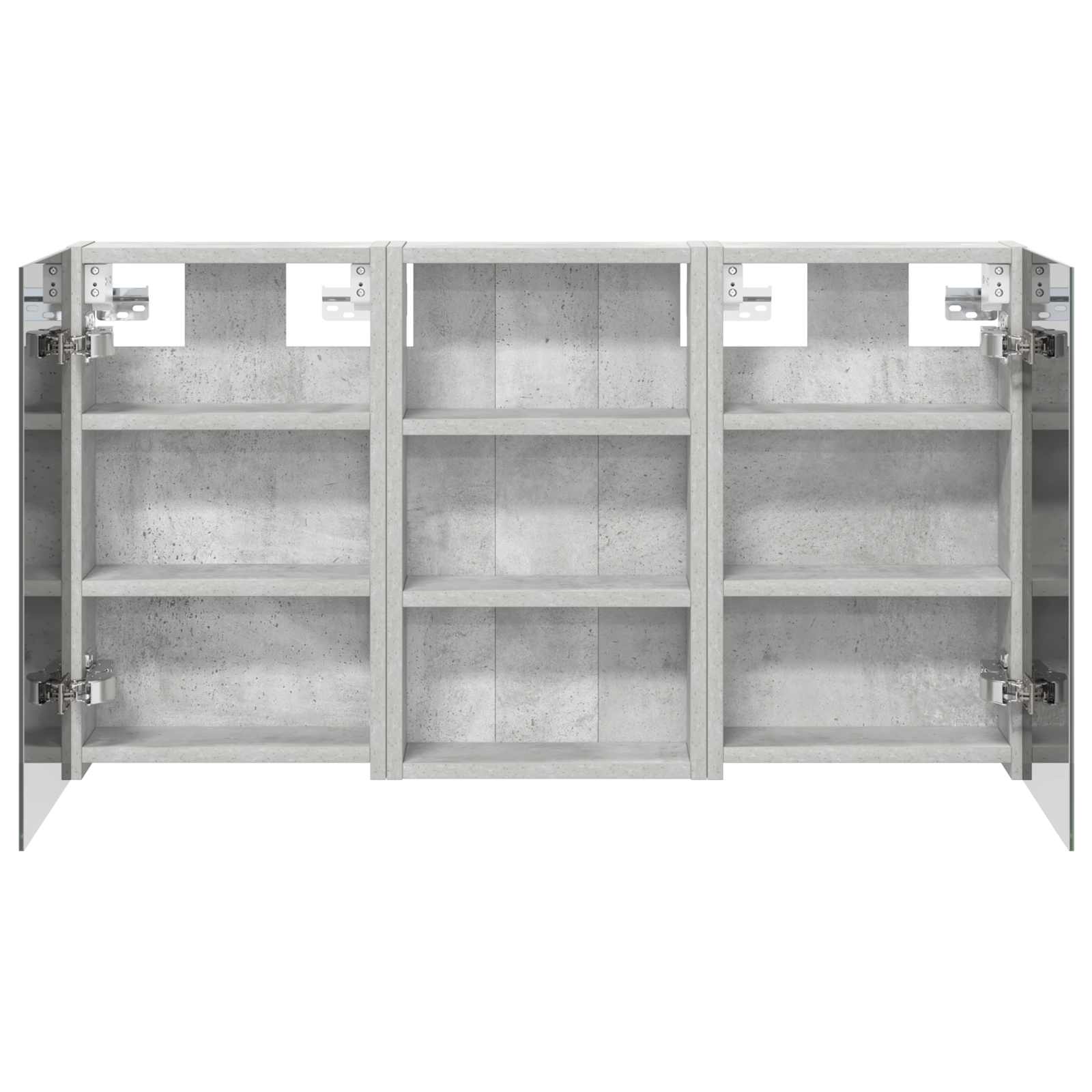 Σετ Ντουλαπιών Μπάνιου με ράφι με πόρτα 3 pcs 90 x 10,5 x 50 εκ - Pakobazaar