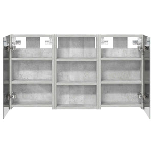 Σετ Ντουλαπιών Μπάνιου με ράφι με πόρτα 3 pcs 90 x 10,5 x 50 εκ - Pakobazaar