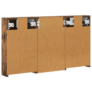 Σετ Ντουλαπιών Μπάνιου με ράφι με πόρτα 3 pcs 90 x 10,5 x 50 εκ - Pakobazaar