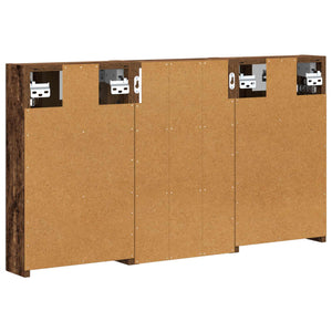 Σετ Ντουλαπιών Μπάνιου με ράφι με πόρτα 3 pcs 90 x 10,5 x 50 εκ - Pakobazaar