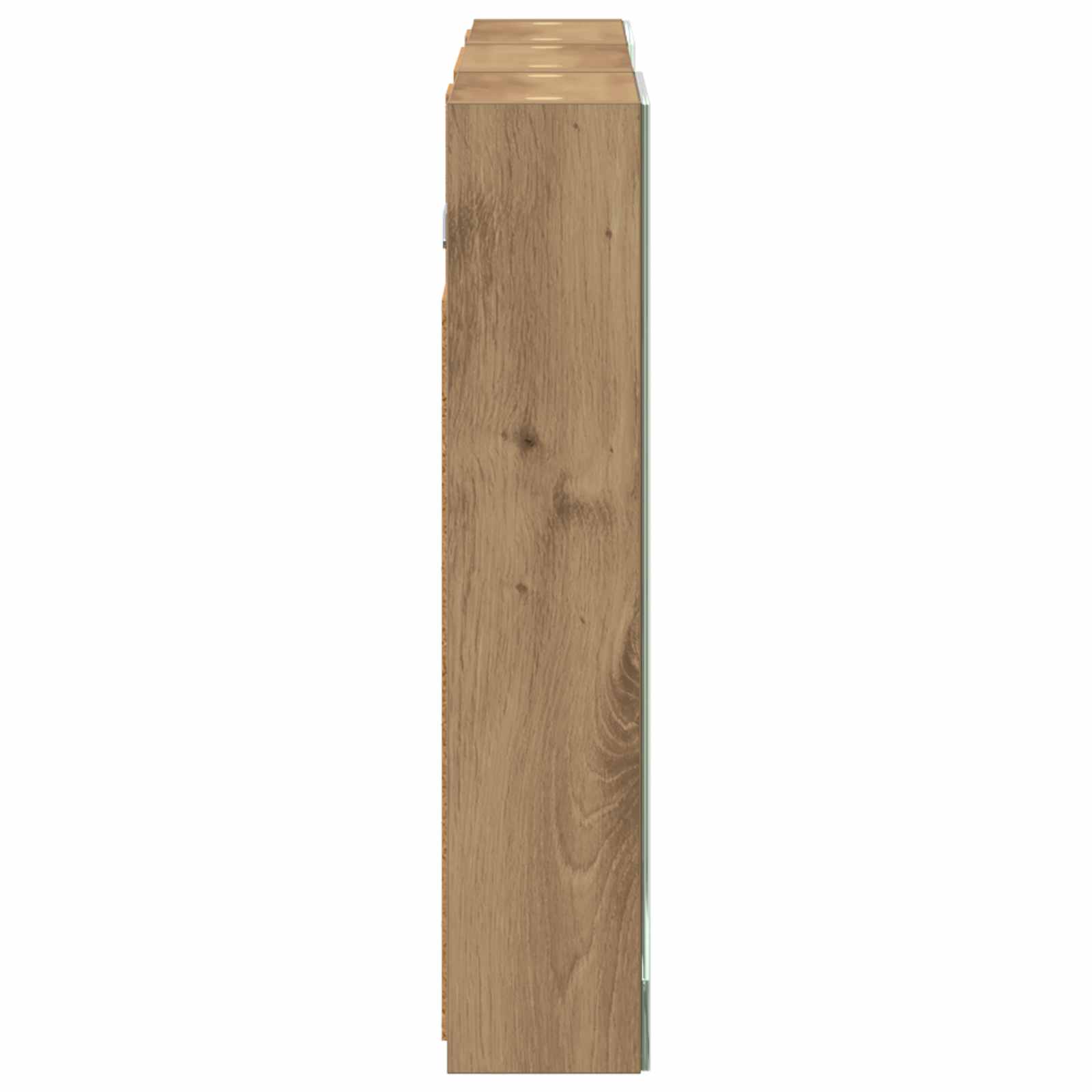 Σετ Ντουλαπιών Μπάνιου με ράφι με πόρτα 3 pcs 90 x 10,5 x 50 εκ - Pakobazaar