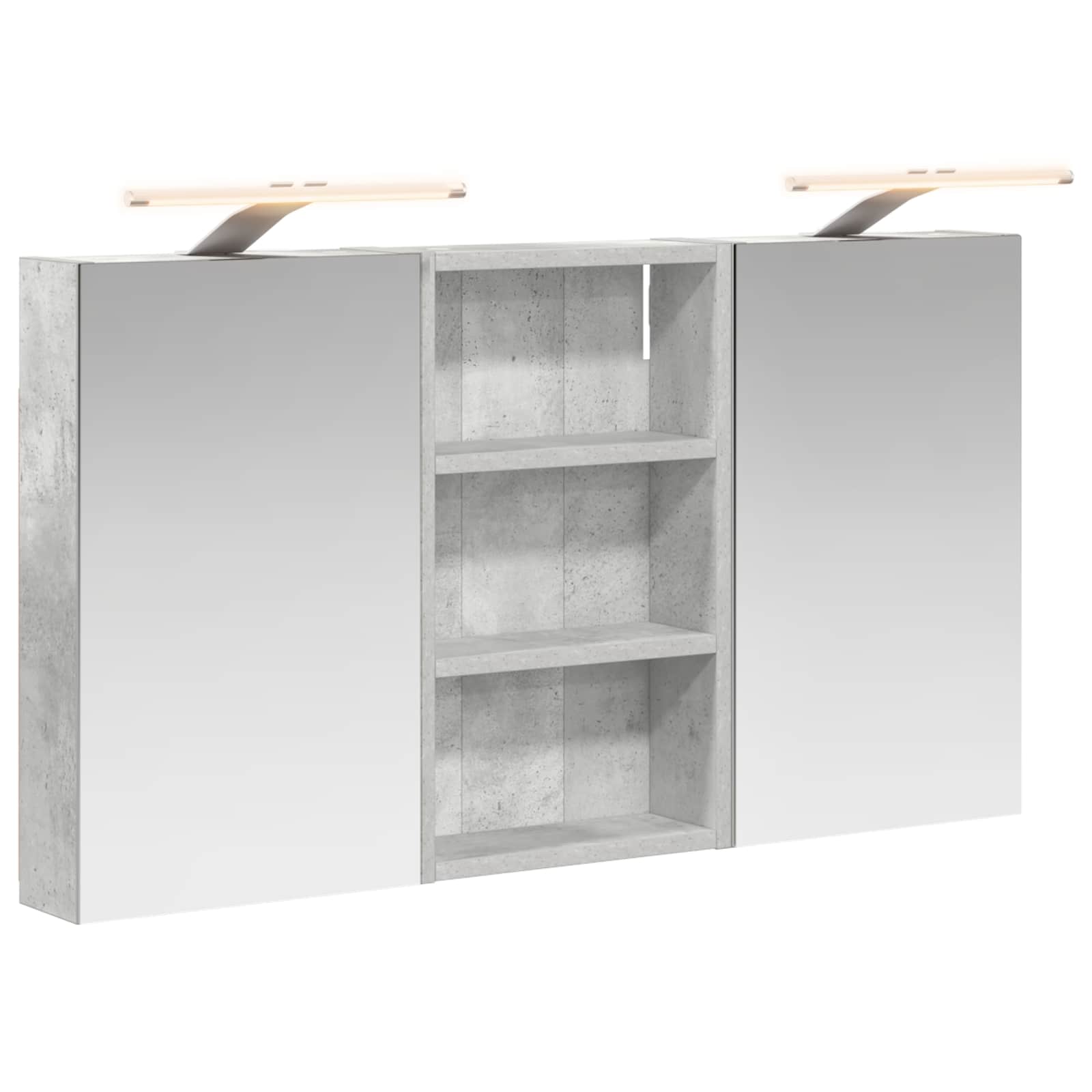 Σετ Ντουλαπιών Μπάνιου με ράφι με πόρτα 3 pcs 90 x 10,5 x 50 εκ - Pakobazaar