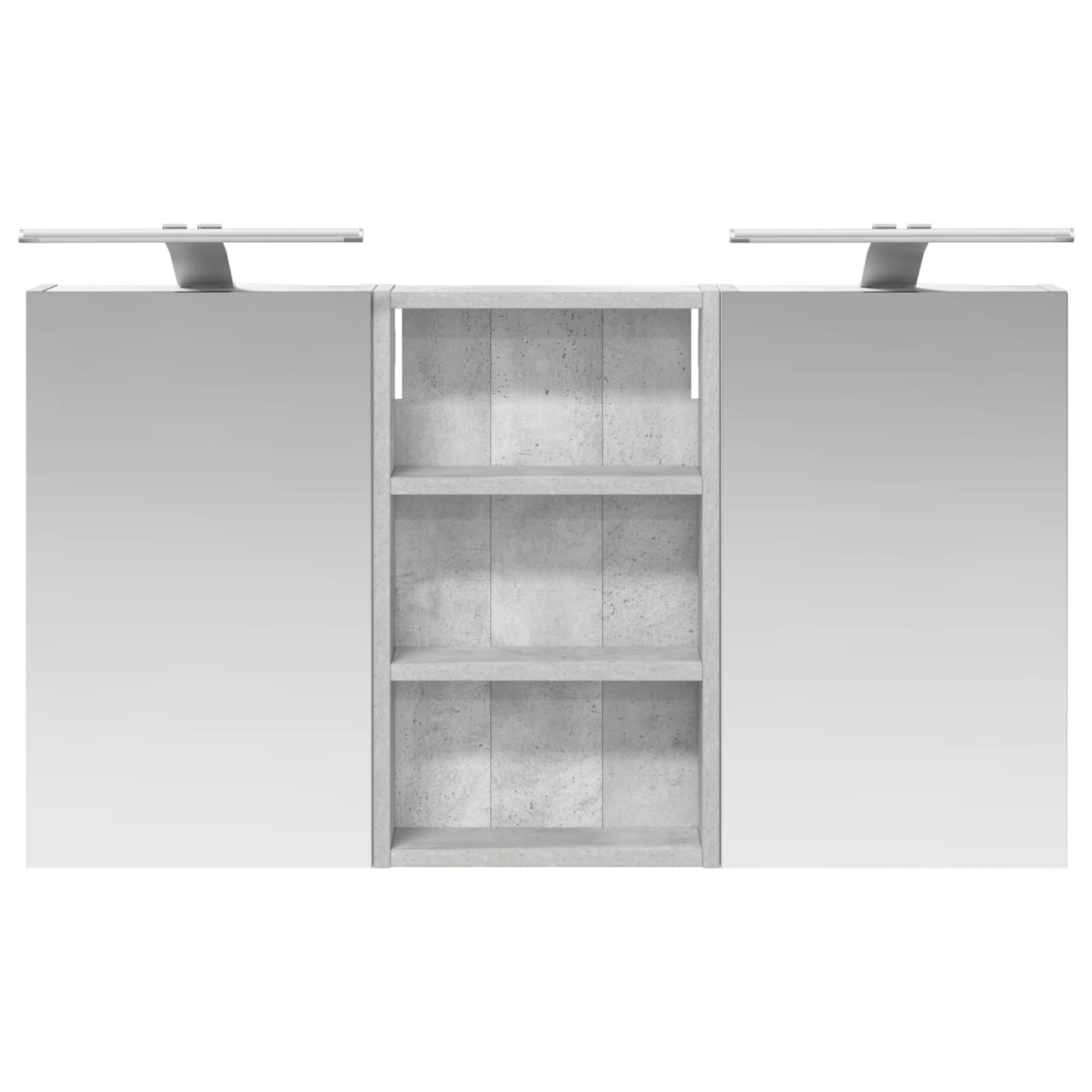 Σετ Ντουλαπιών Μπάνιου με ράφι με πόρτα 3 pcs 90 x 10,5 x 50 εκ - Pakobazaar
