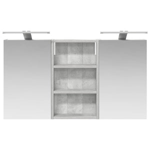 Σετ Ντουλαπιών Μπάνιου με ράφι με πόρτα 3 pcs 90 x 10,5 x 50 εκ - Pakobazaar