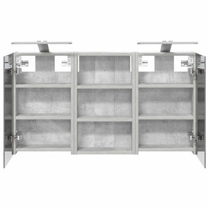 Σετ Ντουλαπιών Μπάνιου με ράφι με πόρτα 3 pcs 90 x 10,5 x 50 εκ - Pakobazaar