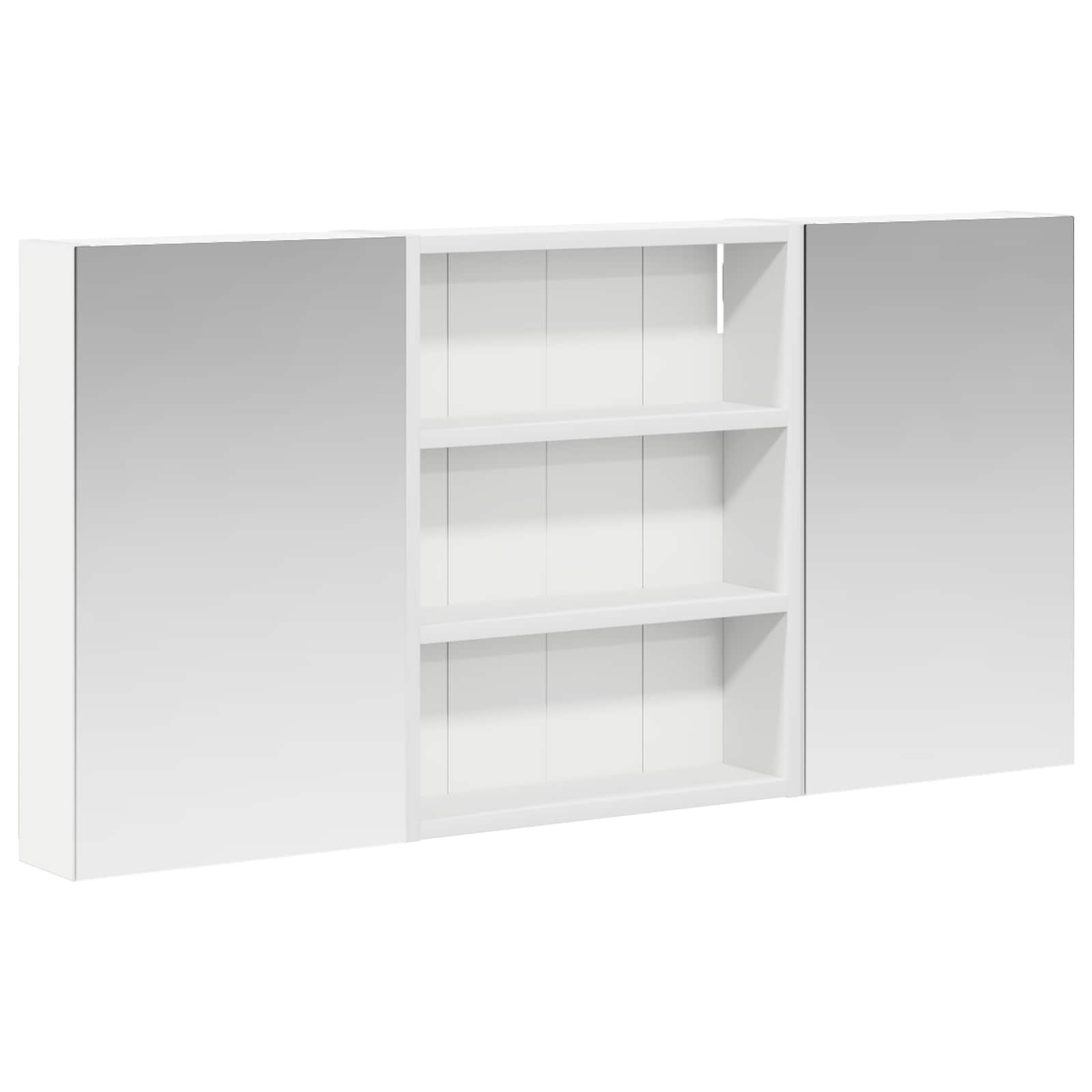 Σετ Ντουλαπιών Μπάνιου με ράφι 3 pcs 100 x 10,5 x 50 εκ - Pakobazaar