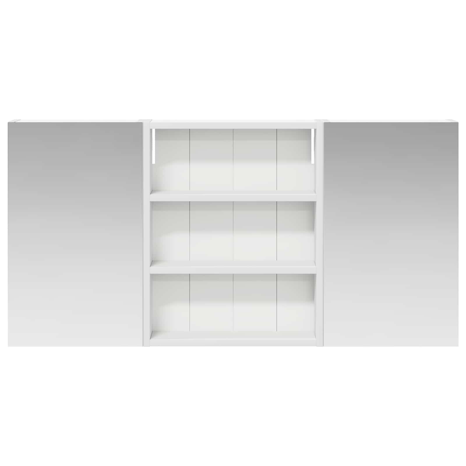 Σετ Ντουλαπιών Μπάνιου με ράφι 3 pcs 100 x 10,5 x 50 εκ - Pakobazaar