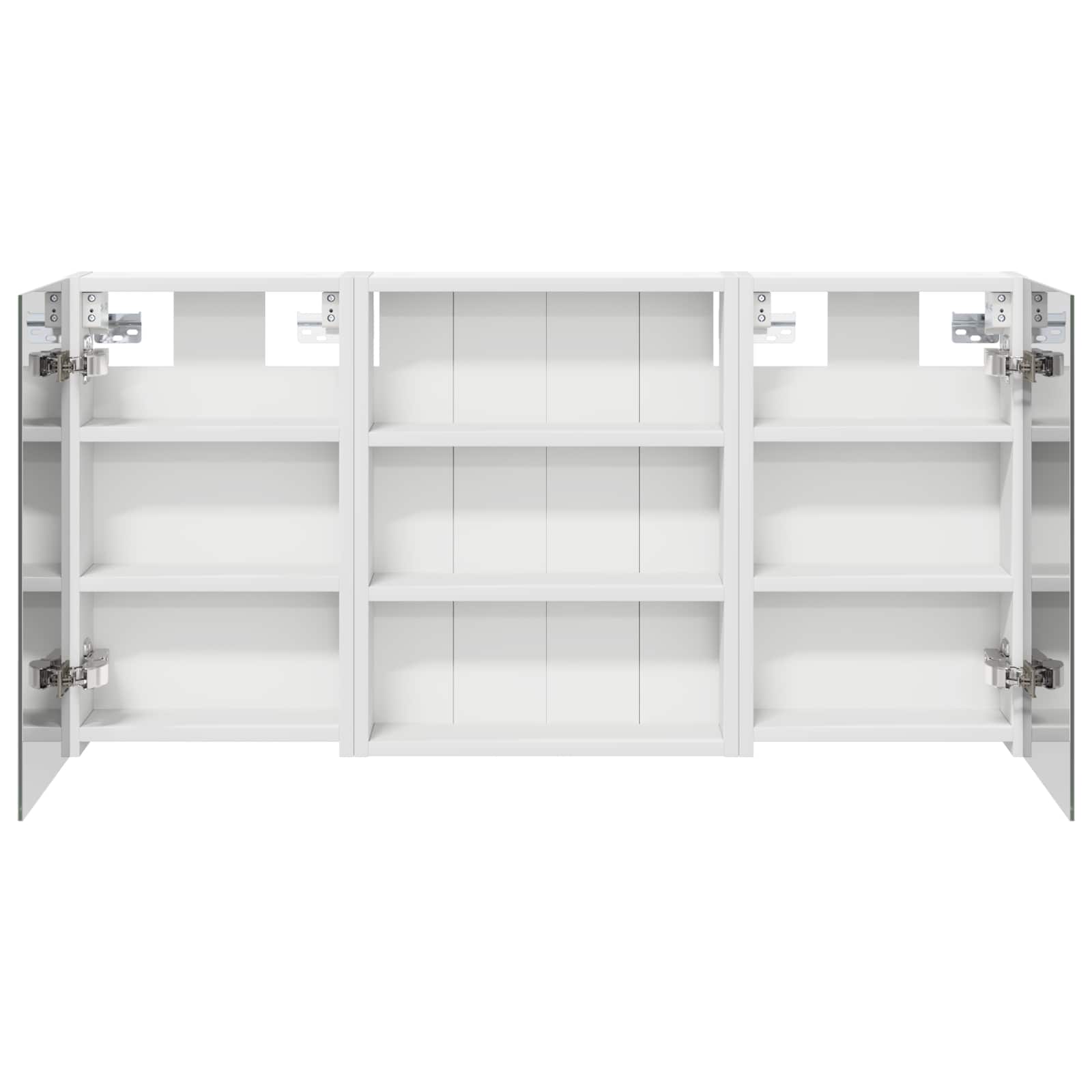 Σετ Ντουλαπιών Μπάνιου με ράφι 3 pcs 100 x 10,5 x 50 εκ - Pakobazaar