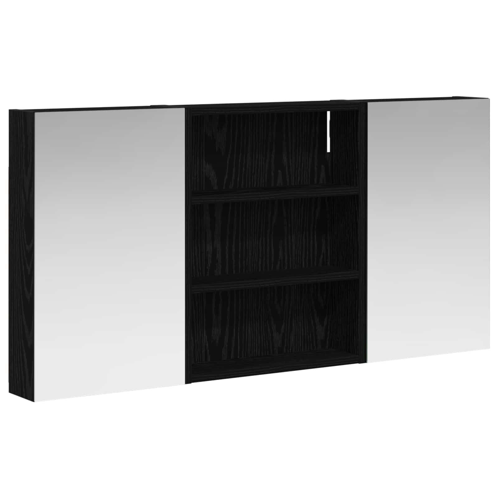 Σετ Ντουλαπιών Μπάνιου με ράφι 3 pcs 100 x 10,5 x 50 εκ - Pakobazaar