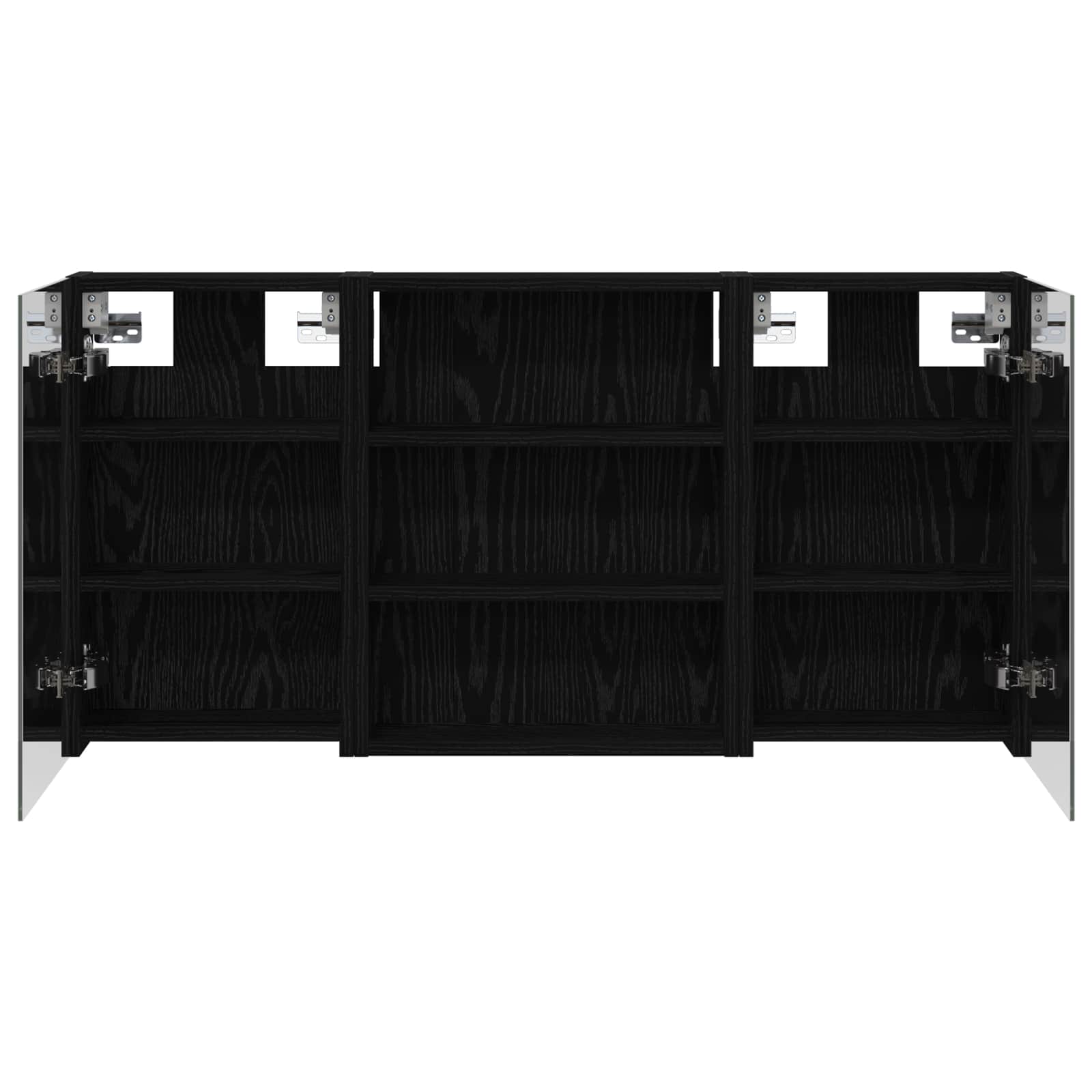 Σετ Ντουλαπιών Μπάνιου με ράφι 3 pcs 100 x 10,5 x 50 εκ - Pakobazaar