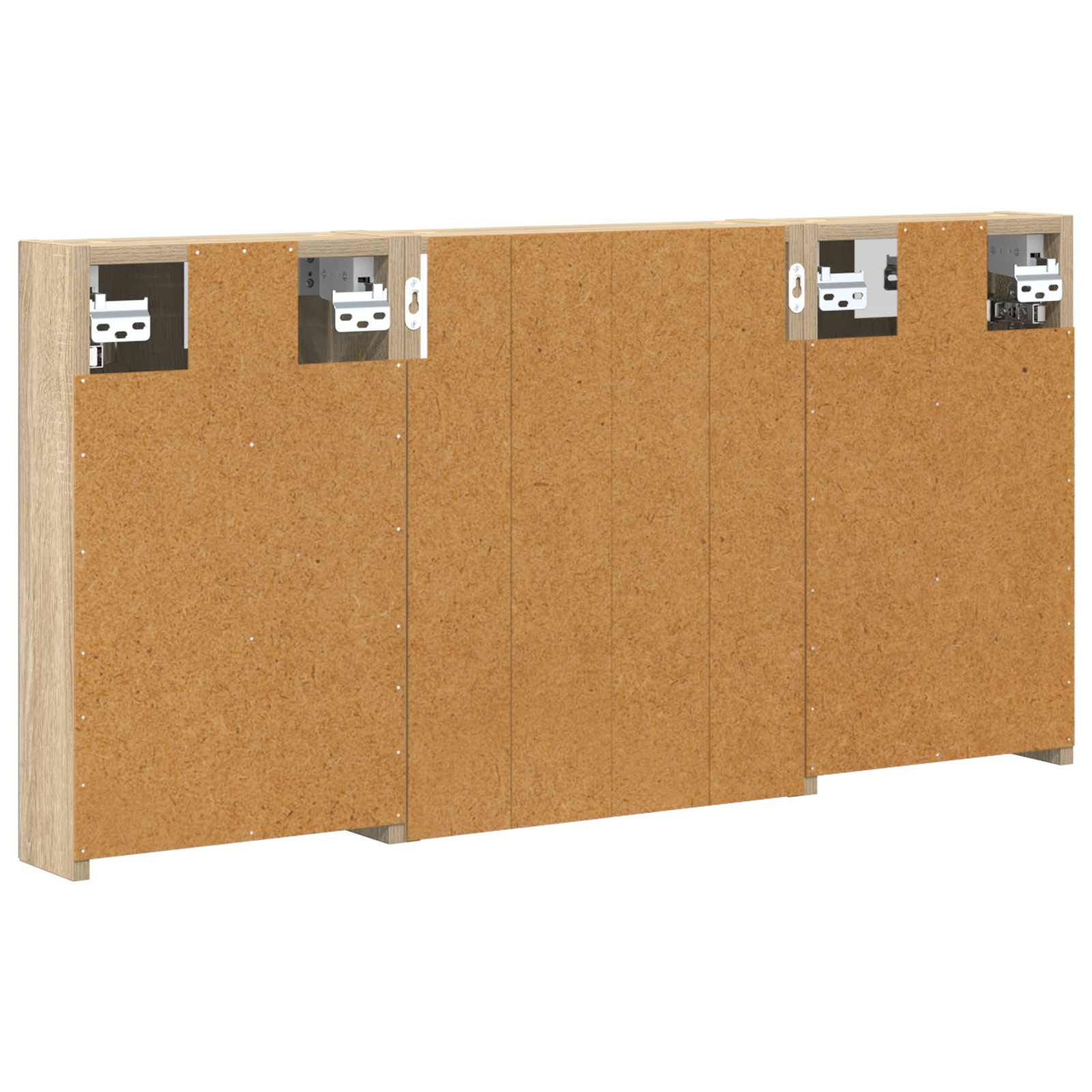 Σετ Ντουλαπιών Μπάνιου με ράφι 3 pcs 100 x 10,5 x 50 εκ - Pakobazaar