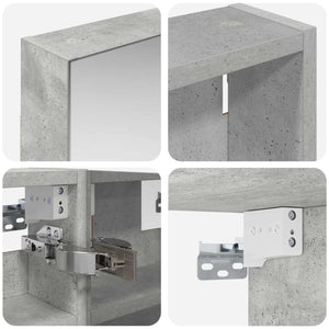 Σετ Ντουλαπιών Μπάνιου με ράφι 3 pcs 100 x 10,5 x 50 εκ - Pakobazaar