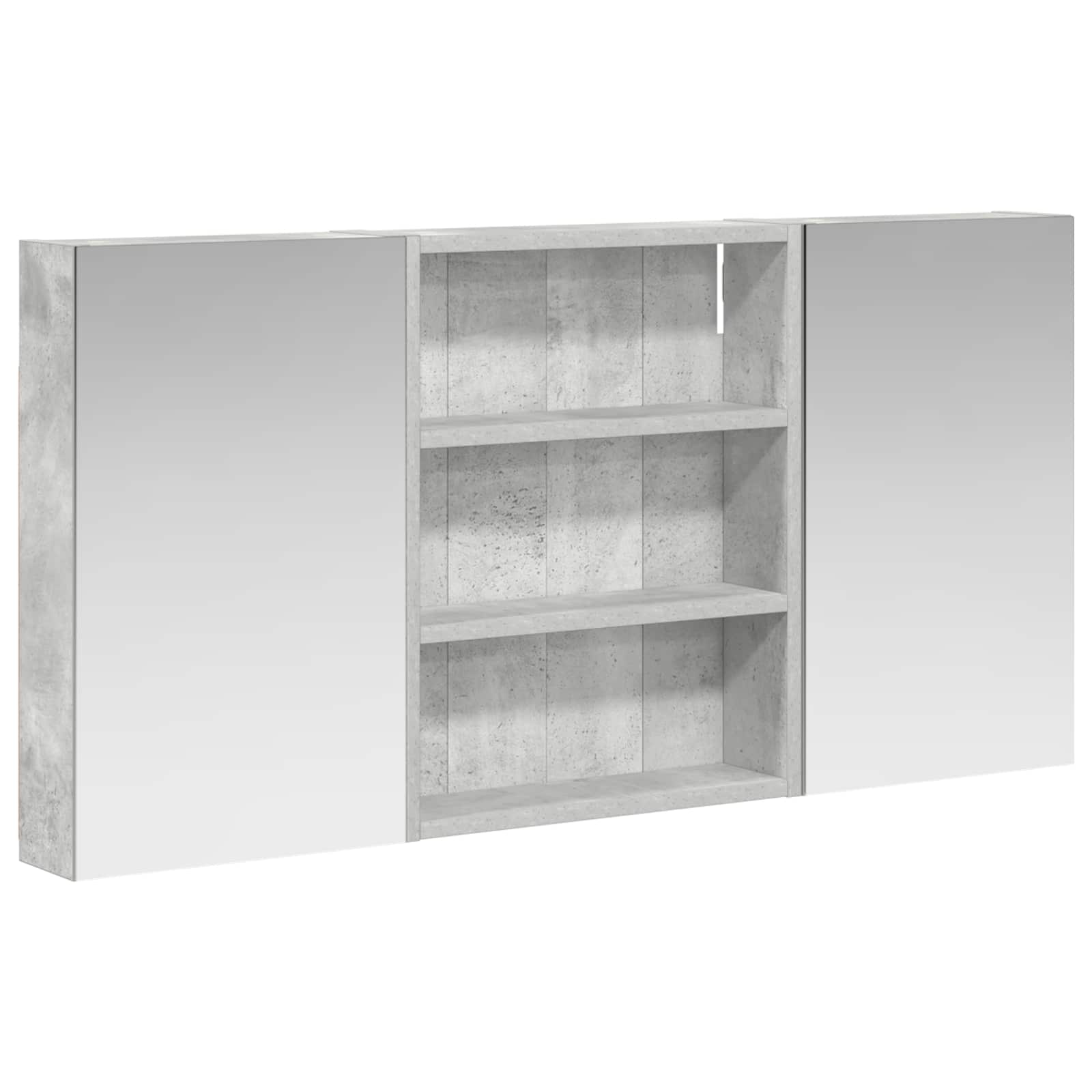 Σετ Ντουλαπιών Μπάνιου με ράφι 3 pcs 100 x 10,5 x 50 εκ - Pakobazaar