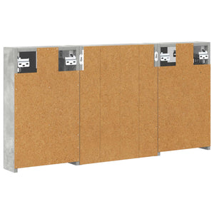 Σετ Ντουλαπιών Μπάνιου με ράφι 3 pcs 100 x 10,5 x 50 εκ - Pakobazaar