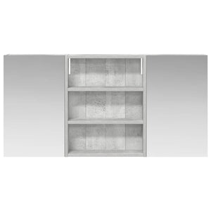Σετ Ντουλαπιών Μπάνιου με ράφι 3 pcs 100 x 10,5 x 50 εκ - Pakobazaar