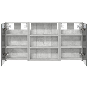Σετ Ντουλαπιών Μπάνιου με ράφι 3 pcs 100 x 10,5 x 50 εκ - Pakobazaar