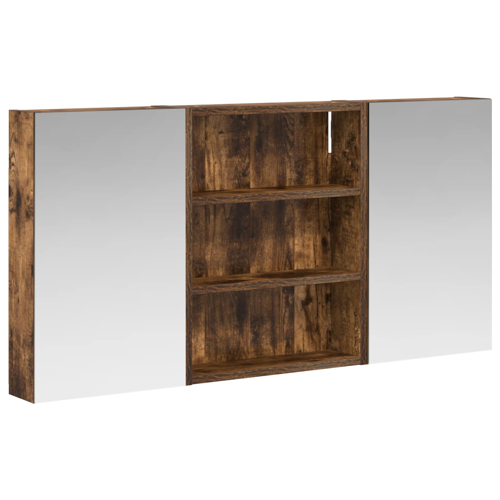Σετ Ντουλαπιών Μπάνιου με ράφι 3 pcs 100 x 10,5 x 50 εκ - Pakobazaar