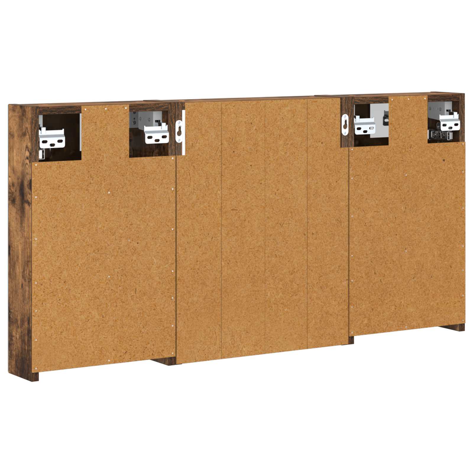 Σετ Ντουλαπιών Μπάνιου με ράφι 3 pcs 100 x 10,5 x 50 εκ - Pakobazaar