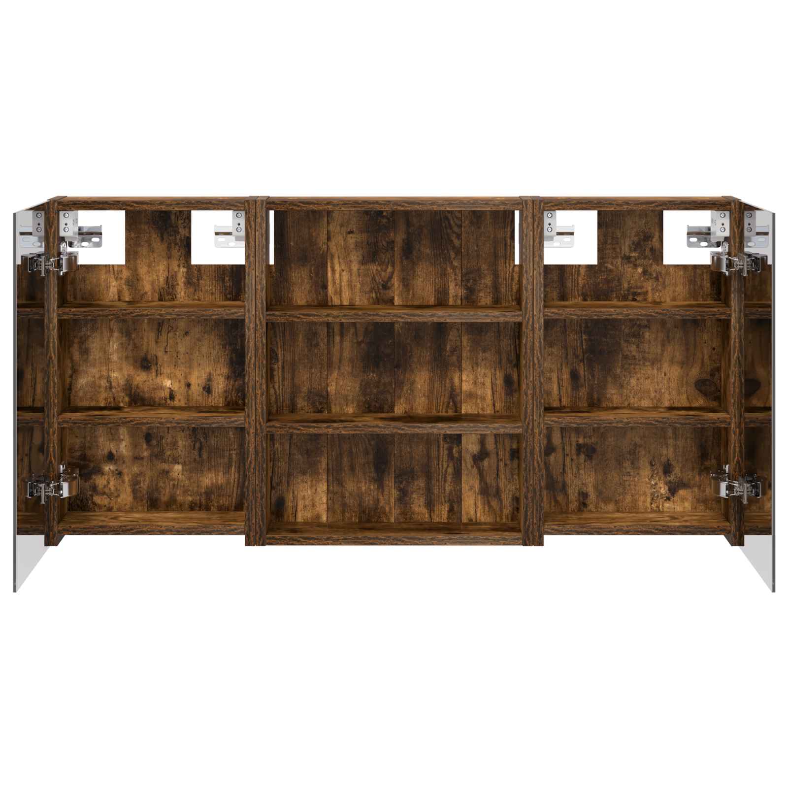 Σετ Ντουλαπιών Μπάνιου με ράφι 3 pcs 100 x 10,5 x 50 εκ - Pakobazaar