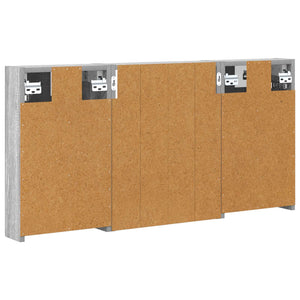Σετ Ντουλαπιών Μπάνιου με ράφι 3 pcs 100 x 10,5 x 50 εκ - Pakobazaar
