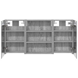 Σετ Ντουλαπιών Μπάνιου με ράφι 3 pcs 100 x 10,5 x 50 εκ - Pakobazaar