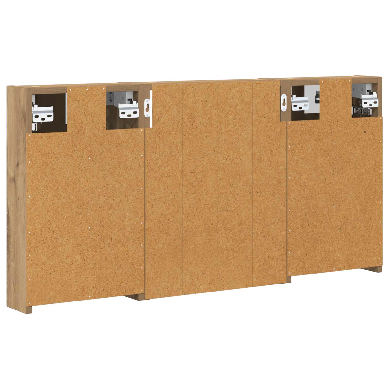 Σετ Ντουλαπιών Μπάνιου με ράφι 3 pcs 100 x 10,5 x 50 εκ - Pakobazaar
