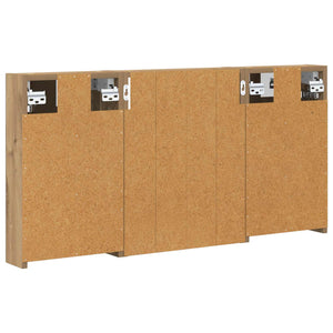 Σετ Ντουλαπιών Μπάνιου με ράφι 3 pcs 100 x 10,5 x 50 εκ - Pakobazaar