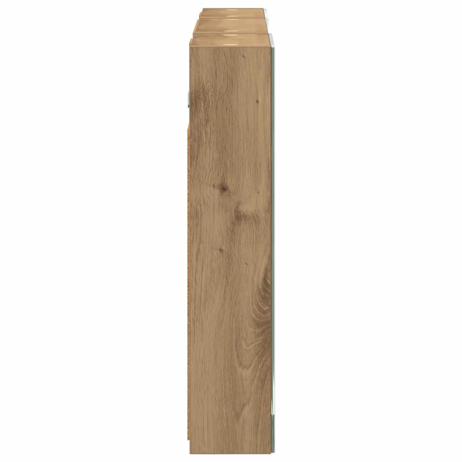 Σετ Ντουλαπιών Μπάνιου με ράφι 3 pcs 100 x 10,5 x 50 εκ - Pakobazaar