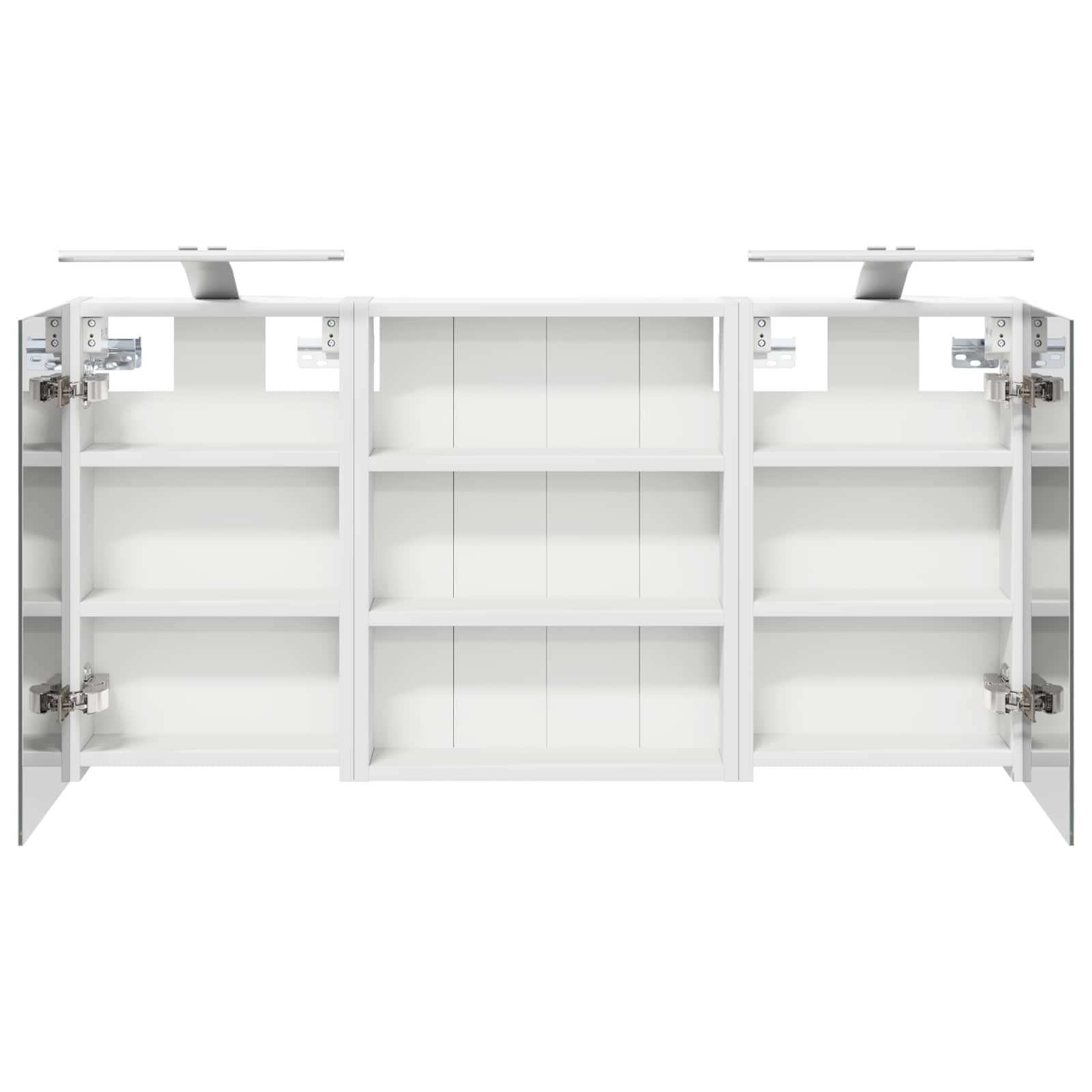 Σετ Ντουλαπιών Μπάνιου με ράφι 3 pcs 100 x 10,5 x 50 εκ - Pakobazaar