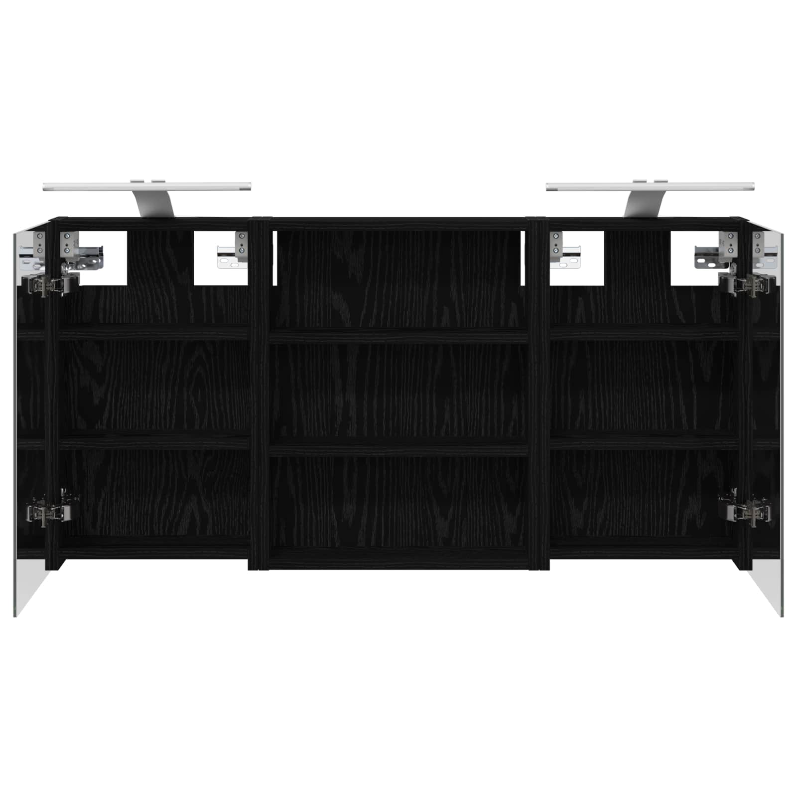 Σετ Ντουλαπιών Μπάνιου με ράφι 3 pcs 100 x 10,5 x 50 εκ - Pakobazaar
