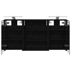 Σετ Ντουλαπιών Μπάνιου με ράφι 3 pcs 100 x 10,5 x 50 εκ - Pakobazaar