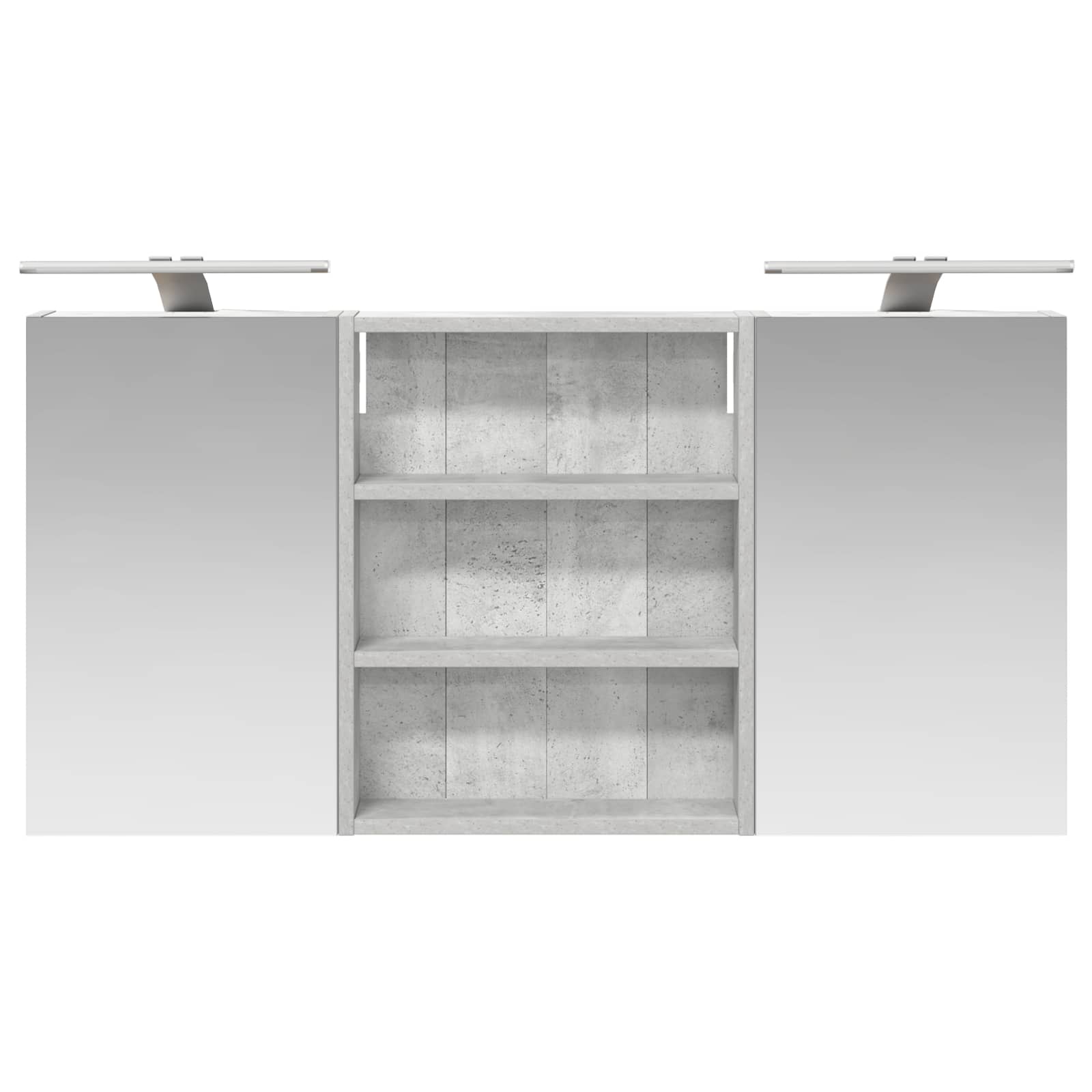 Σετ Ντουλαπιών Μπάνιου με ράφι 3 pcs 100 x 10,5 x 50 εκ - Pakobazaar