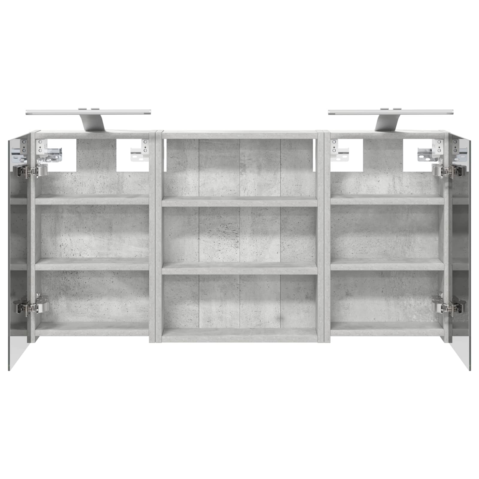 Σετ Ντουλαπιών Μπάνιου με ράφι 3 pcs 100 x 10,5 x 50 εκ - Pakobazaar