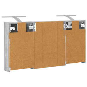 Σετ Ντουλαπιών Μπάνιου με ράφι 3 pcs 100 x 10,5 x 50 εκ - Pakobazaar