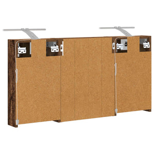 Σετ Ντουλαπιών Μπάνιου με ράφι 3 pcs 100 x 10,5 x 50 εκ - Pakobazaar