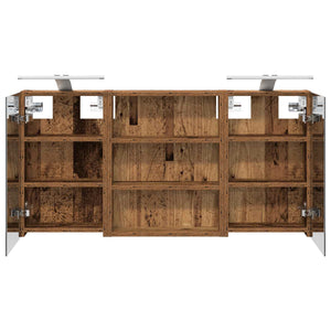 Σετ Ντουλαπιών Μπάνιου με ράφι 3 pcs 100 x 10,5 x 50 εκ - Pakobazaar