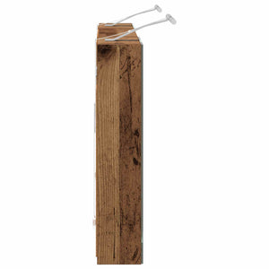 Σετ Ντουλαπιών Μπάνιου με ράφι 3 pcs 100 x 10,5 x 50 εκ - Pakobazaar