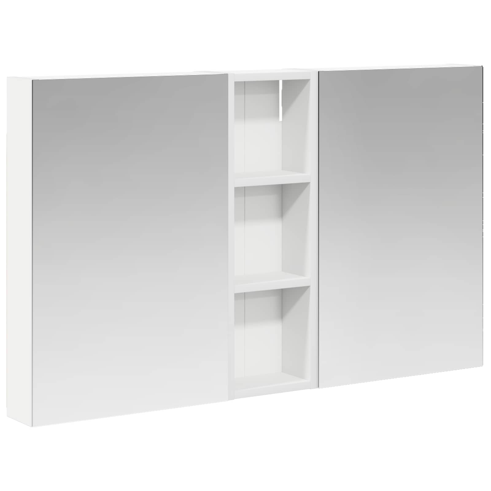 Σετ Ντουλαπιών Μπάνιου με ράφι 3 pcs 100 x 10,5 x 60,5 εκ - Pakobazaar