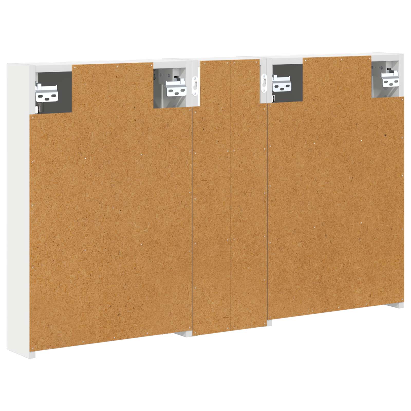 Σετ Ντουλαπιών Μπάνιου με ράφι 3 pcs 100 x 10,5 x 60,5 εκ - Pakobazaar