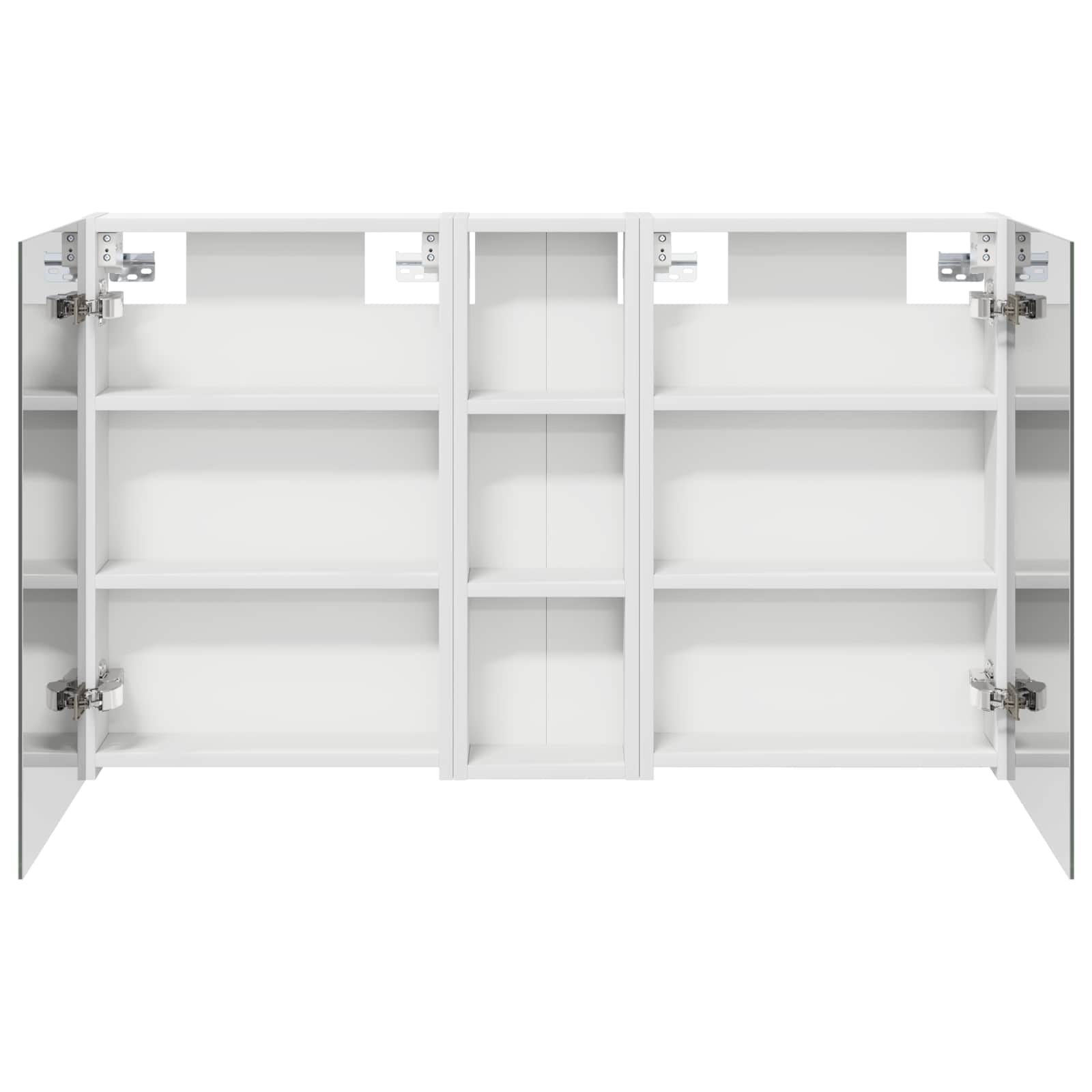 Σετ Ντουλαπιών Μπάνιου με ράφι 3 pcs 100 x 10,5 x 60,5 εκ - Pakobazaar