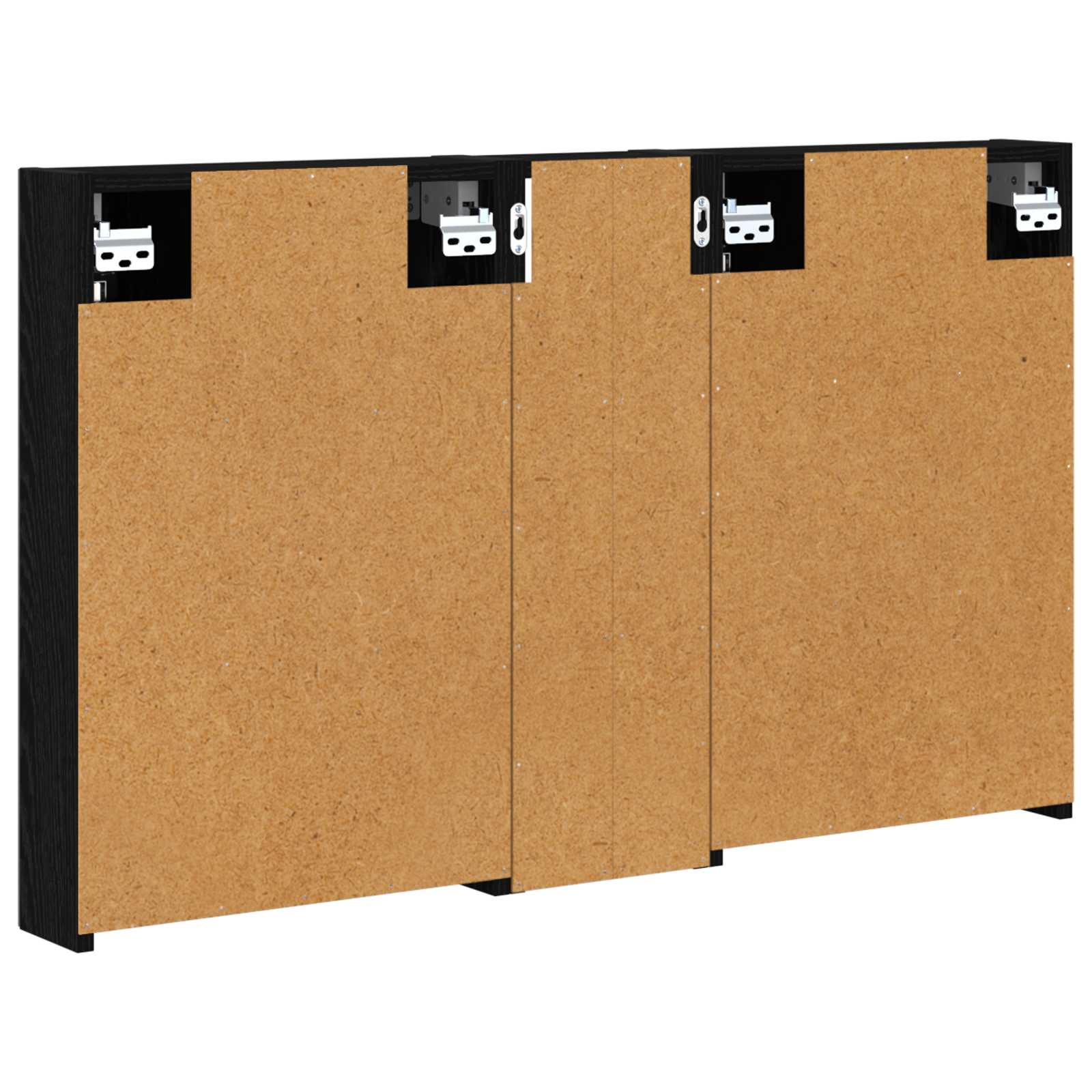 Σετ Ντουλαπιών Μπάνιου με ράφι 3 pcs 100 x 10,5 x 60,5 εκ - Pakobazaar