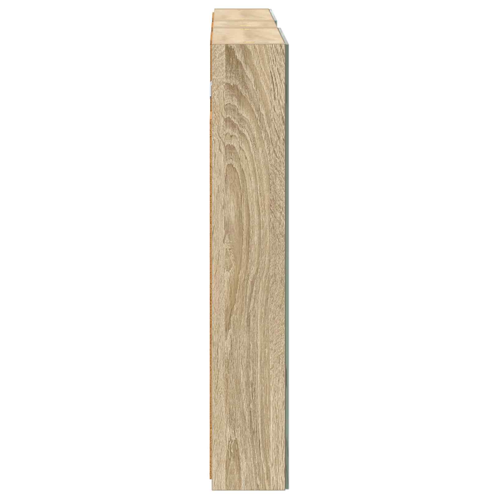 Σετ Ντουλαπιών Μπάνιου με ράφι 3 pcs 100 x 10,5 x 60,5 εκ - Pakobazaar