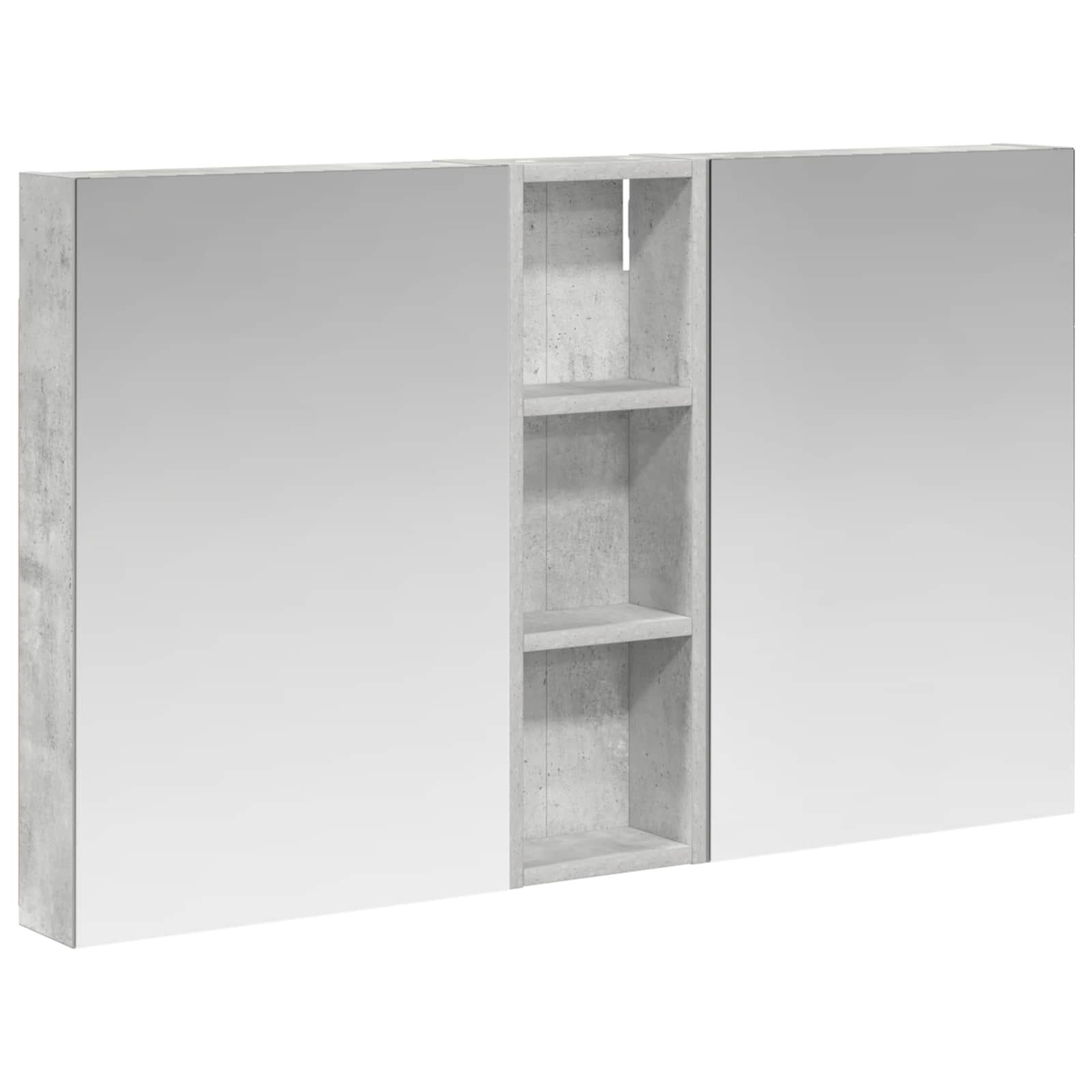 Σετ Ντουλαπιών Μπάνιου με ράφι 3 pcs 100 x 10,5 x 60,5 εκ - Pakobazaar