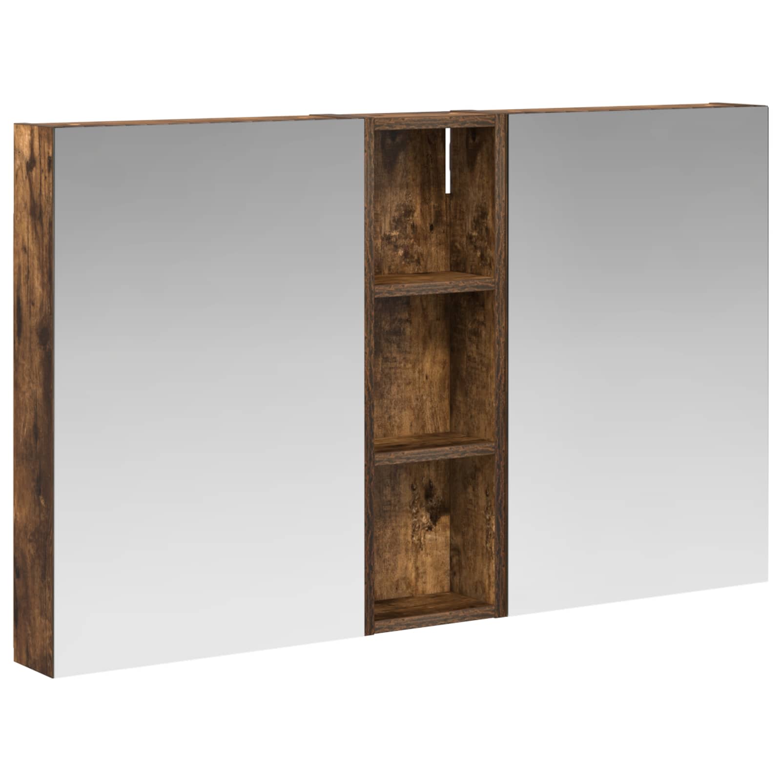 Σετ Ντουλαπιών Μπάνιου με ράφι 3 pcs 100 x 10,5 x 60,5 εκ - Pakobazaar