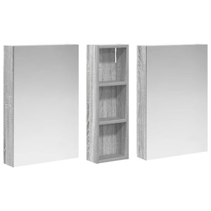 Σετ Ντουλαπιών Μπάνιου 3 τμχ. 100 x 10,5 x 60,5 εκ - Pakobazaar
