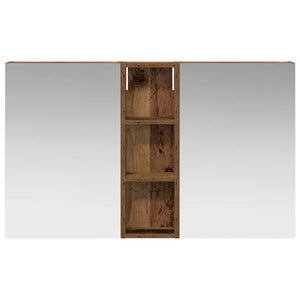 Σετ Ντουλαπιών Μπάνιου 3 τμχ. 100 x 10,5 x 60,5 εκ - Pakobazaar