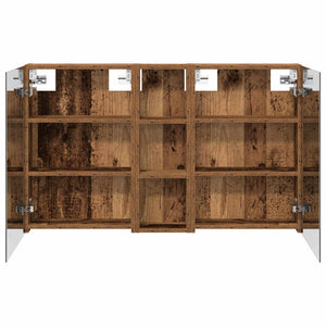 Σετ Ντουλαπιών Μπάνιου 3 τμχ. 100 x 10,5 x 60,5 εκ - Pakobazaar