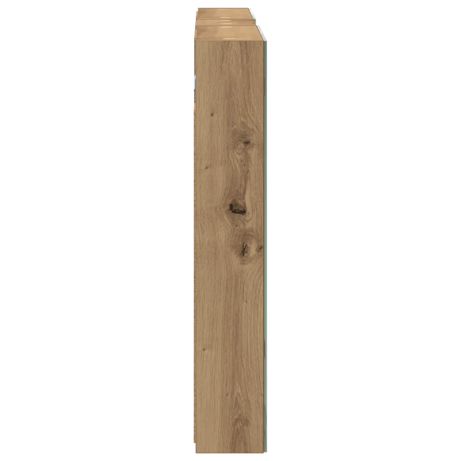 Σετ Ντουλαπιών Μπάνιου με ράφι 3 pcs 100 x 10,5 x 60,5 εκ - Pakobazaar